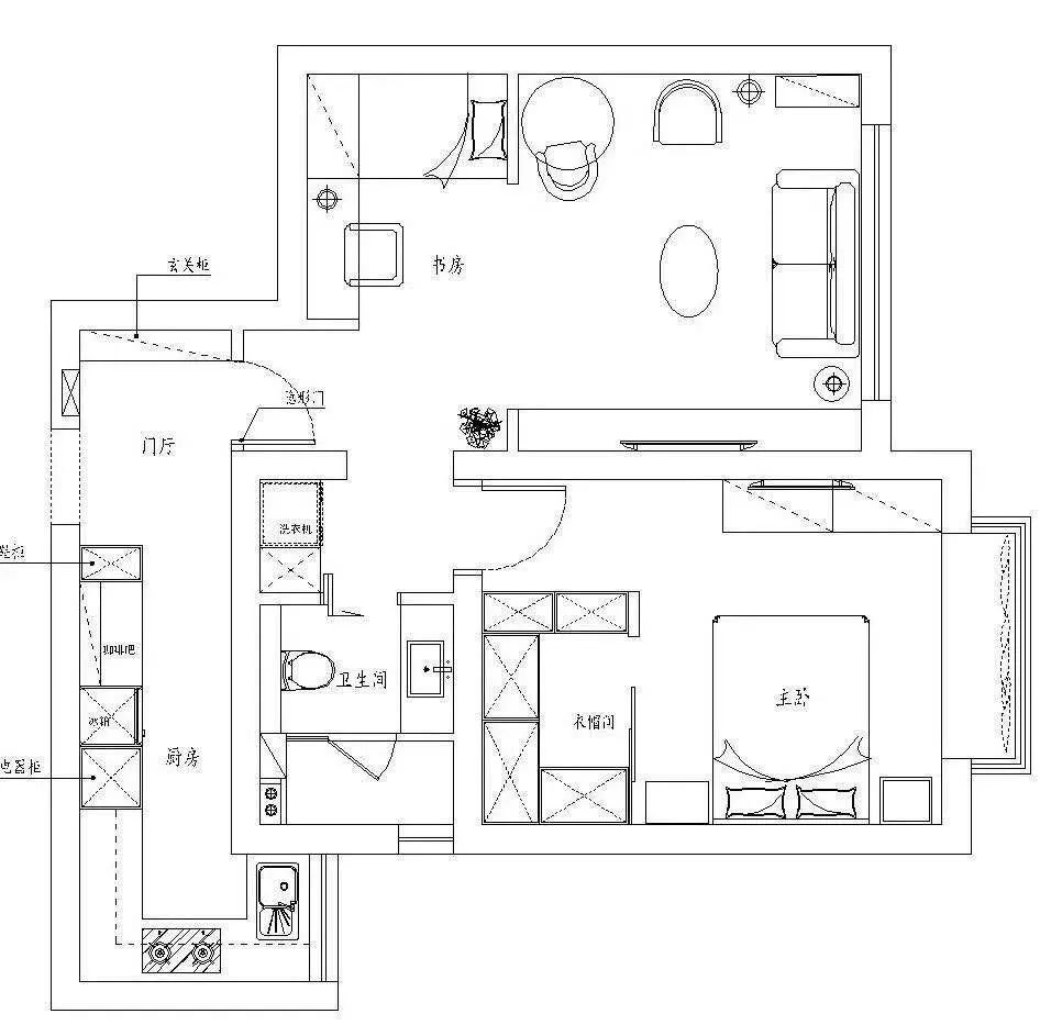 54平米的一居室装修价格是多少？5装修成什么效果？