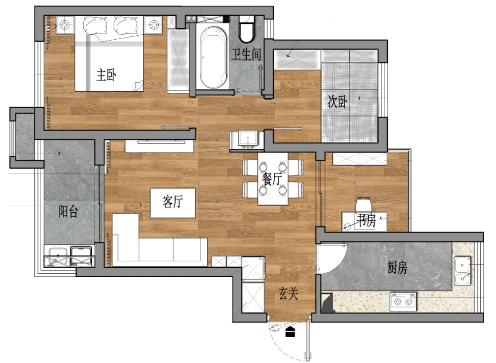 三居室的房子，足足81平米，如果用方式10万元是不是很划算？
