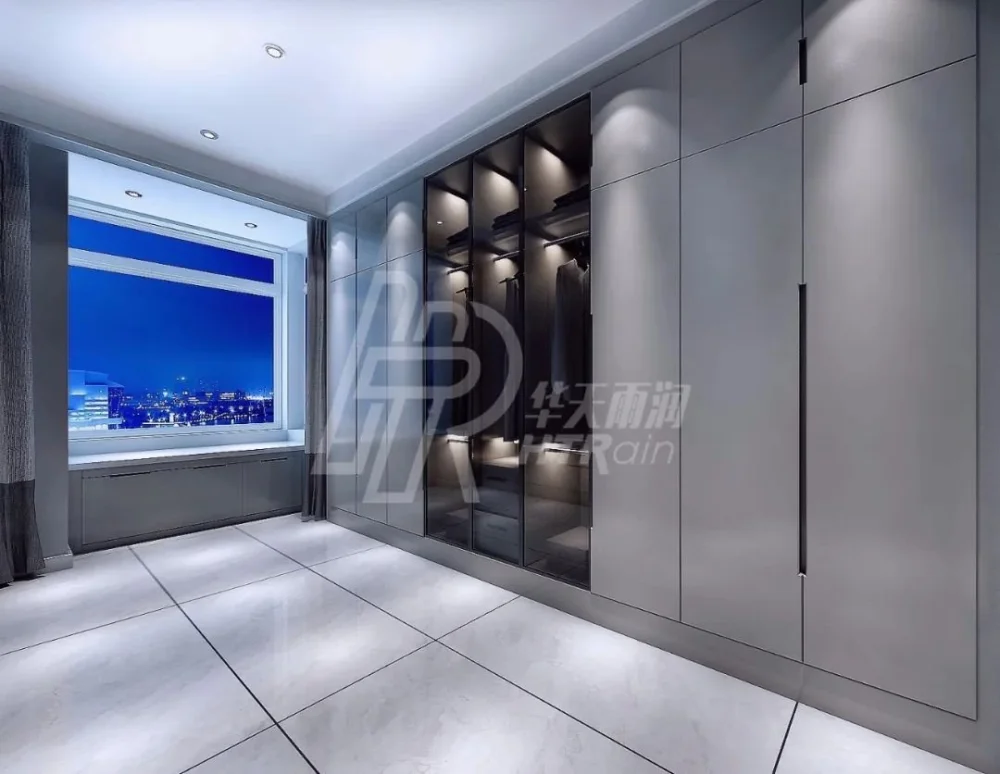 166平米现代风格三居室，预算1万，点击看效果图！