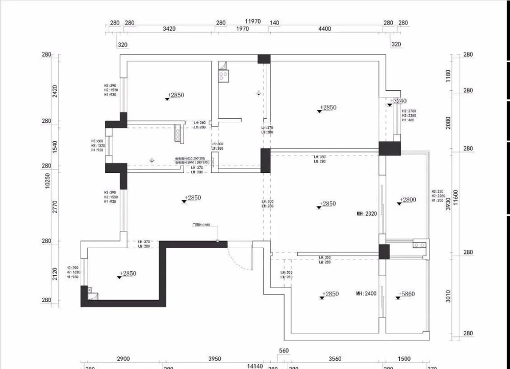 128平米的三居室装修价格是多少？14装修成什么效果？