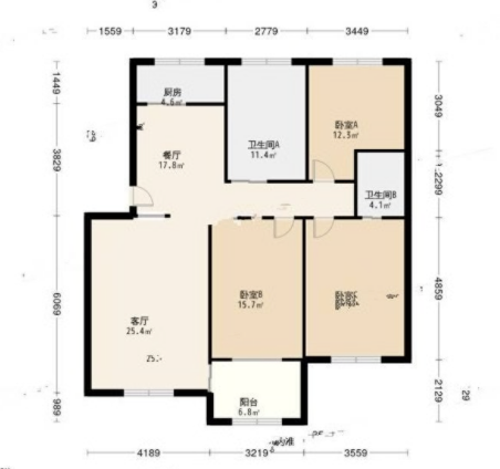 130平米的三居室装修价格是多少？12装修成什么效果？