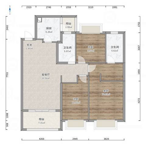 三居室的房子一般多少平米？古典风格装修好不好？