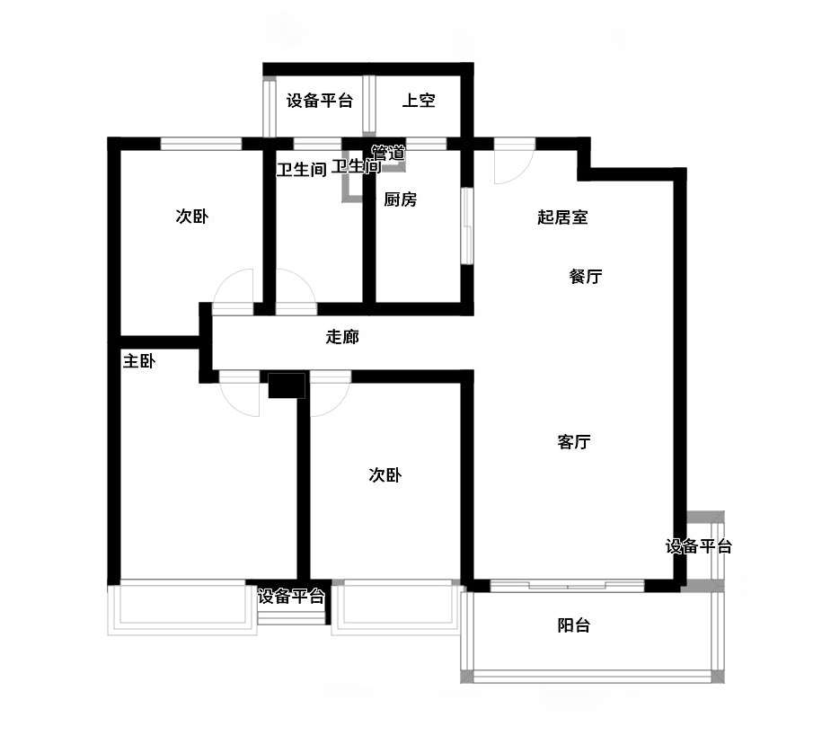 三居室的房子，足足110平米，如果用方式15万元是不是很划算？