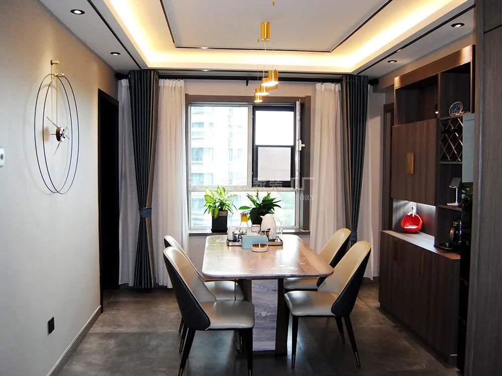 160平米三居室设计说明，28万元装修的现代风格有什么效果？