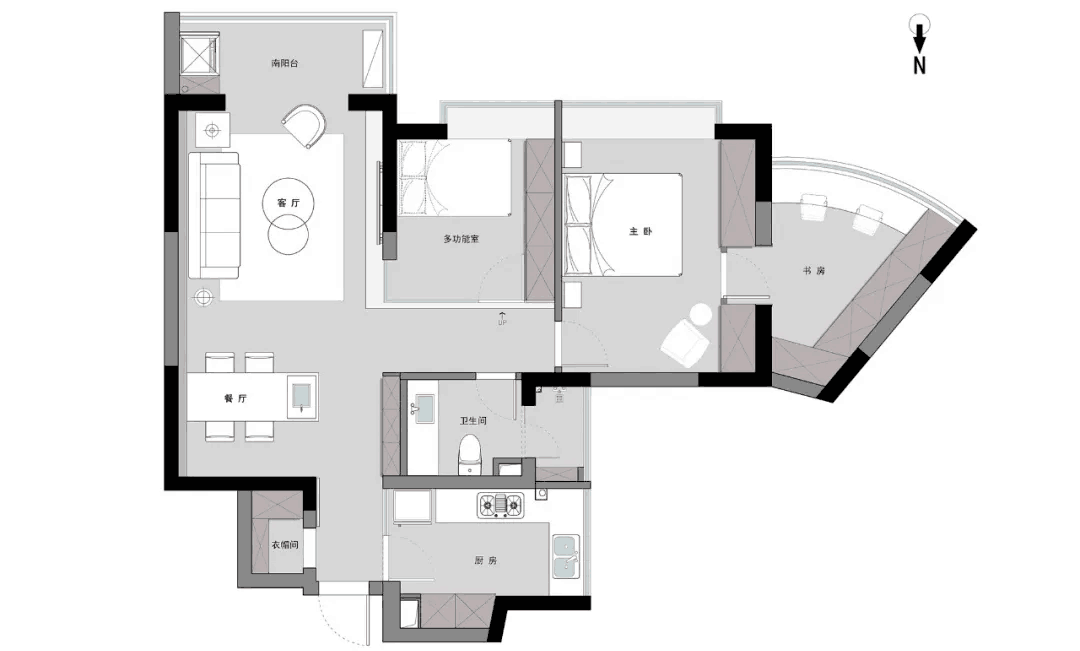 98平米的三居室要怎么装修才出其不意，选择现代风格准没错！