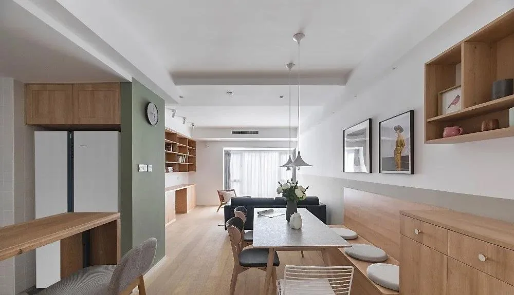 朋友买的129平米三居室，一共才花10万，这日式风格太美了！