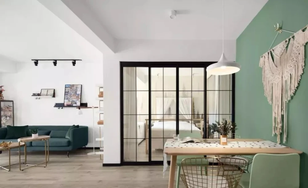 88平米的三居室装修案例欣赏，将现代风融入到现代生活当中。
