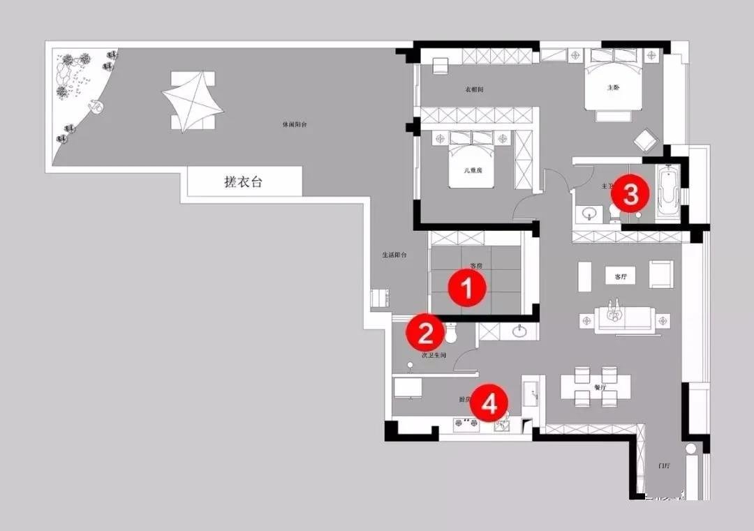 这个124㎡治愈系日式家，每1㎡都是亮点！