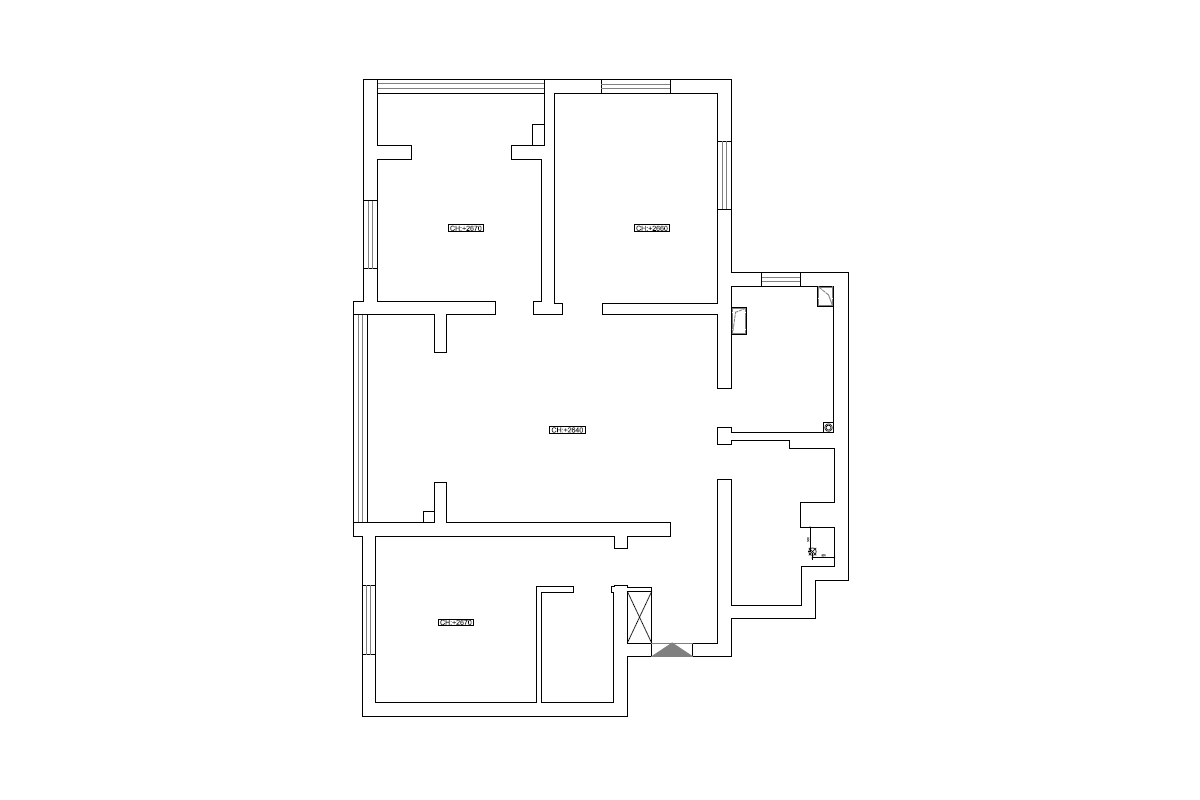 120平米的房子能装修成什么效果？简约风格三居室装修案例！