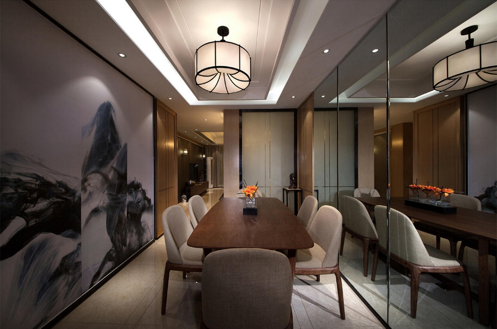 110平米的三居室，质感与时尚并存的现代风装修。
