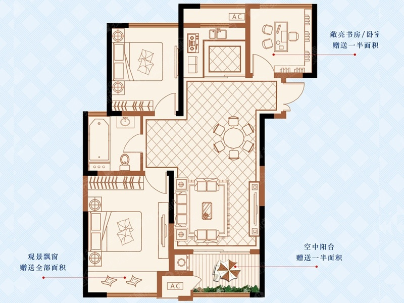 99平米日式风格三居室，预算11万，点击看效果图！