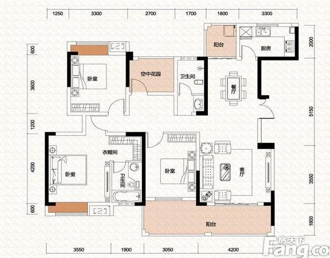 136.5平米的三居室要怎么装修才出其不意，选择混搭风格准没错！