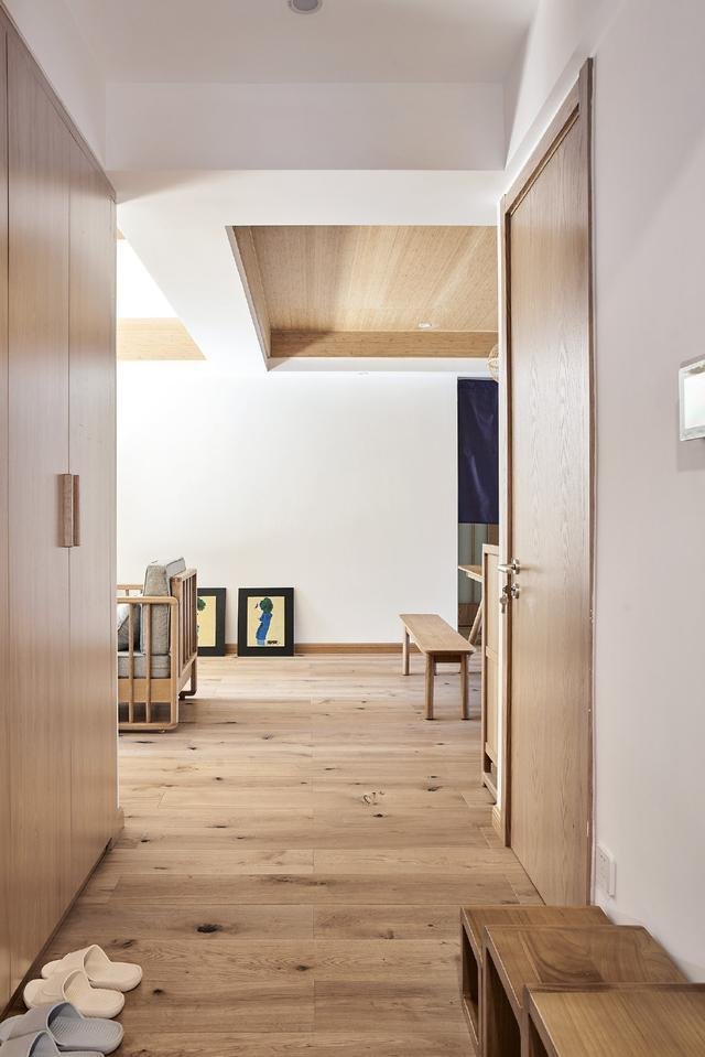 日式风格三居室装修案例，124平米的房子装修多少钱？