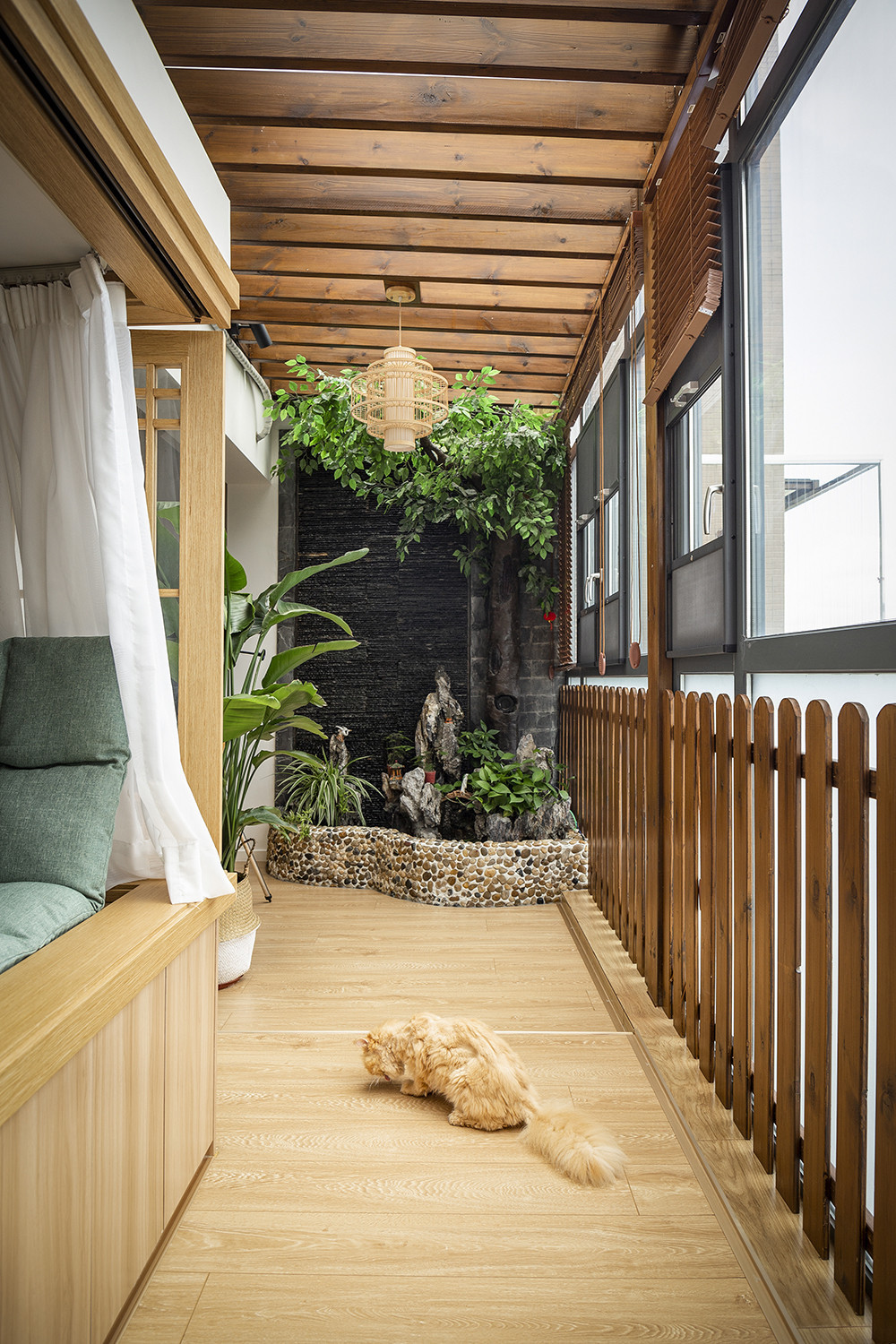 旧房大改造，原木日式风与生活