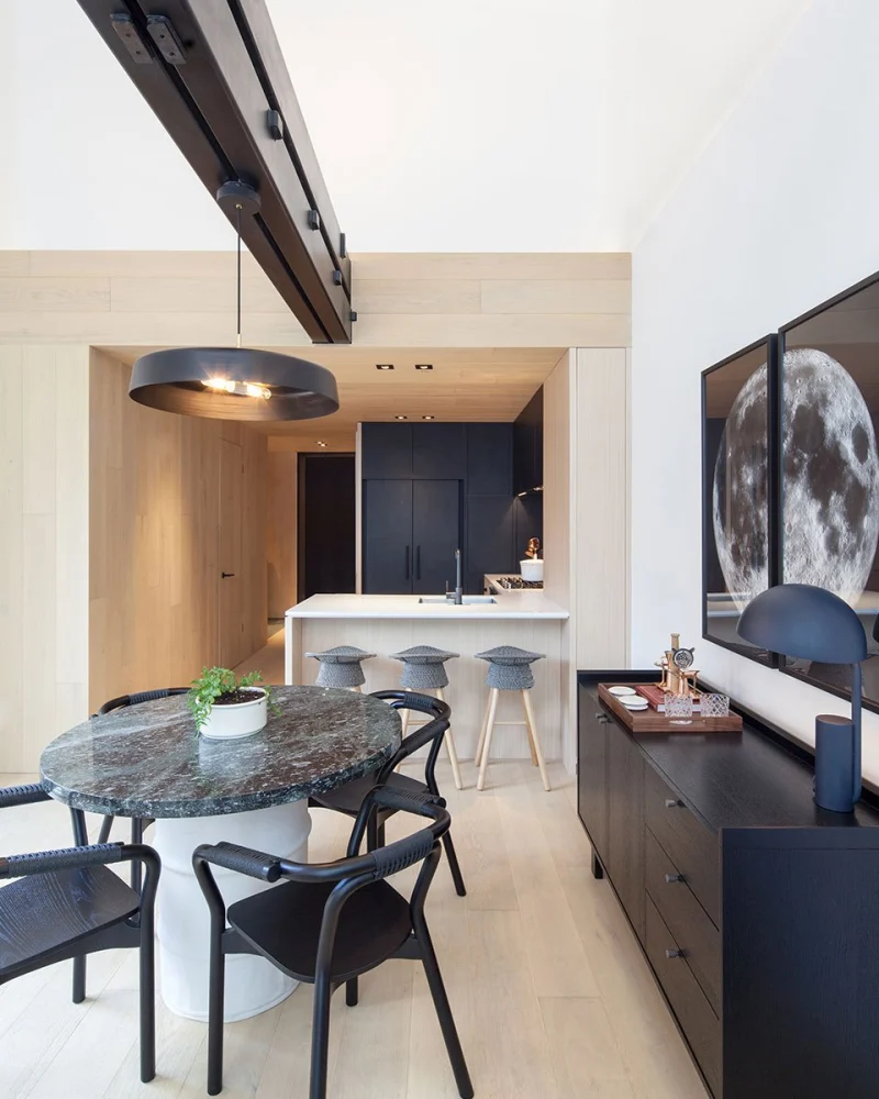72平米二居室设计说明，9万元装修的现代风格有什么效果？