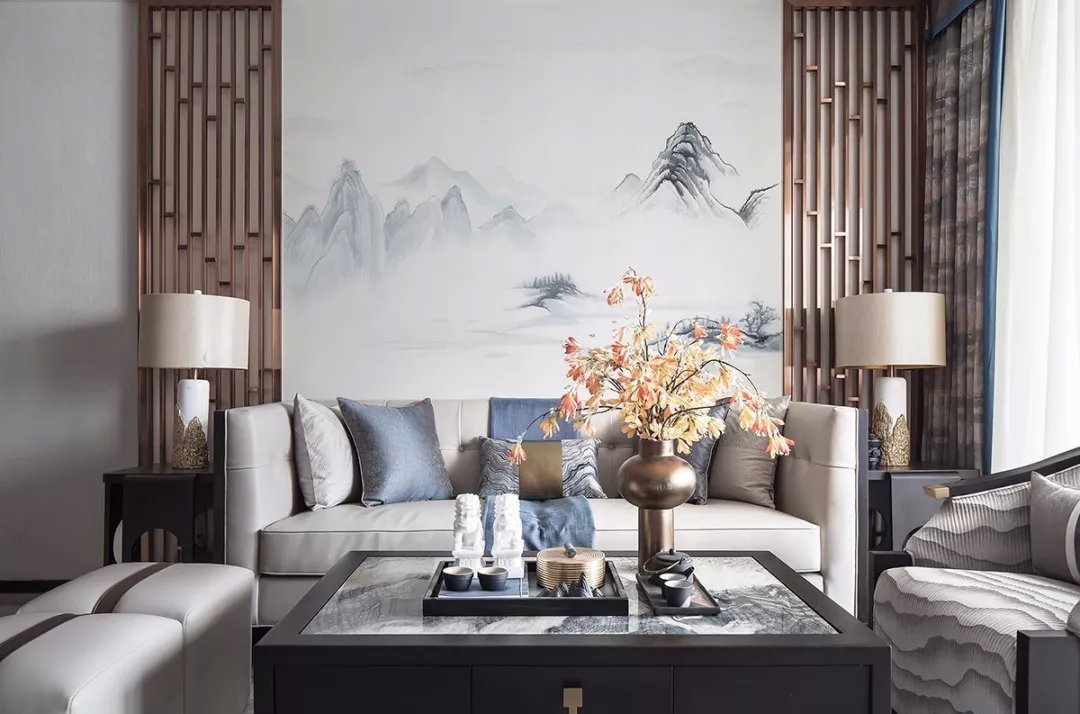 花14万元装修这套100平米的三居室，中式风格，给大家晒晒！