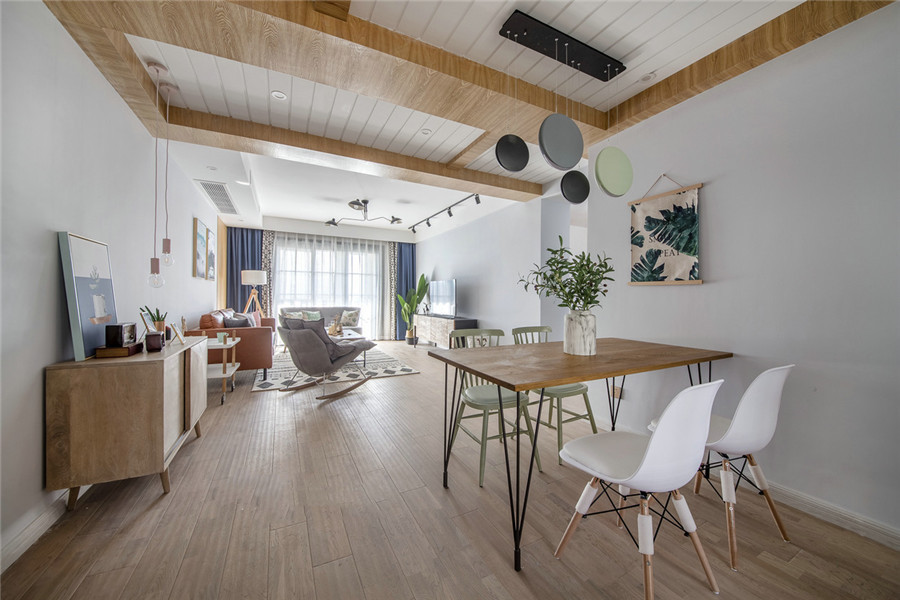 北欧风格四居室装修案例，118平米的房子装修多少钱？