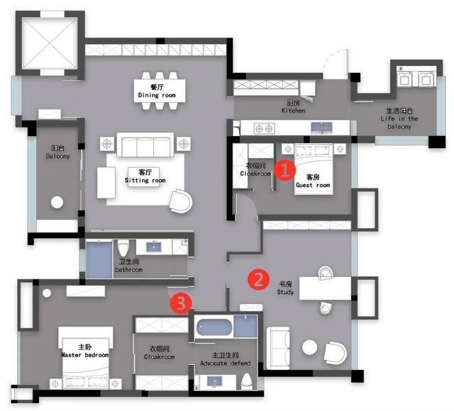 区区13万元，就把120平米的三居室装修拿下了，真是出乎意料！