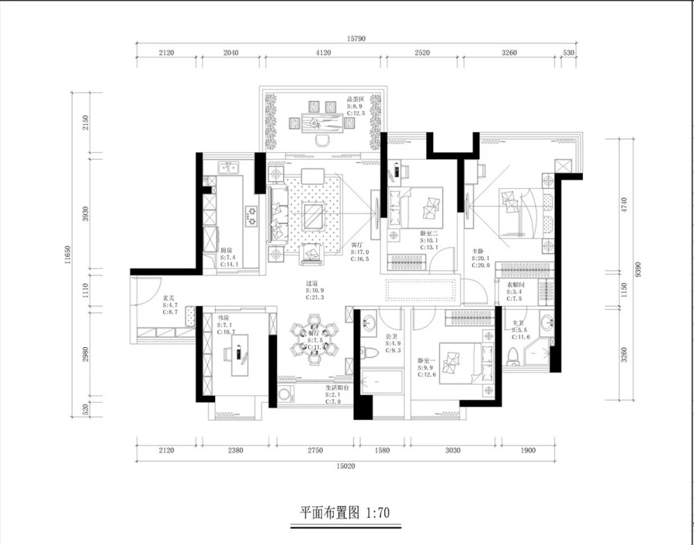 三居室的房子，足足140平米，如果用方式15万元是不是很划算？