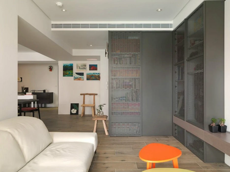 118平米的三居室，质感与时尚并存的现代风装修。