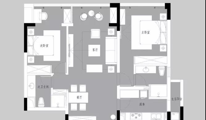 二居室一般多大面积？美式风格装修需要多少钱？
