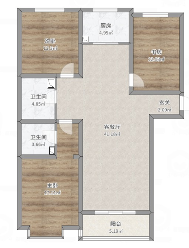 邻居家137平米的三居室，仅仅用了14万元，就完成了装修，如此划算！