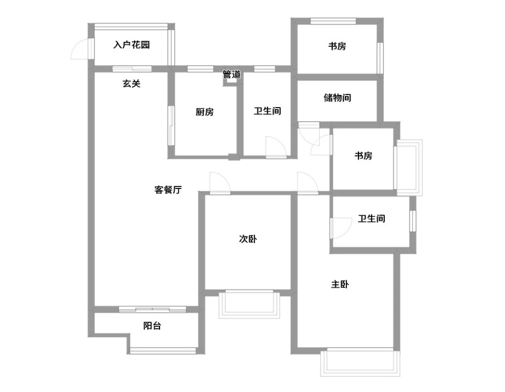 136㎡高级四居室，智能家居