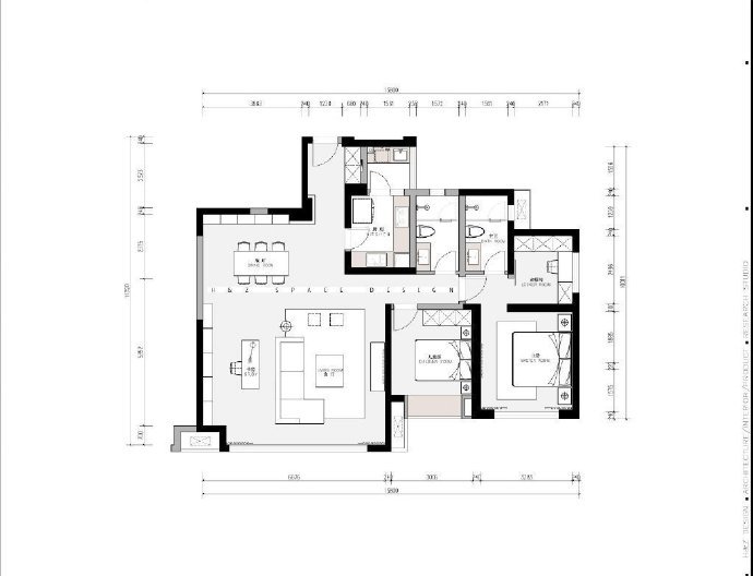 125平米的三居室要怎么装修才出其不意，选择简约风格准没错！