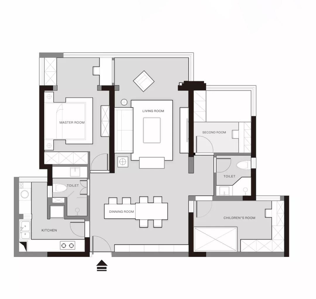 三居室的房子一般多少平米？混搭风格装修好不好？