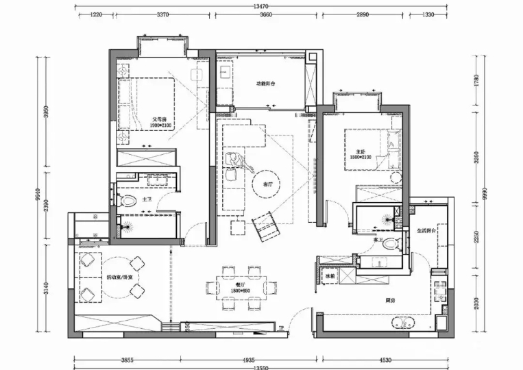 三居室的房子，足足109平米，如果用方式10万元是不是很划算？