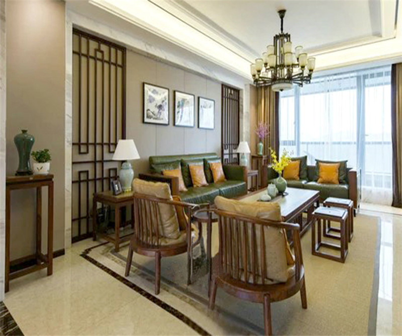中式风格四居室装修案例，206平米的房子装修多少钱？