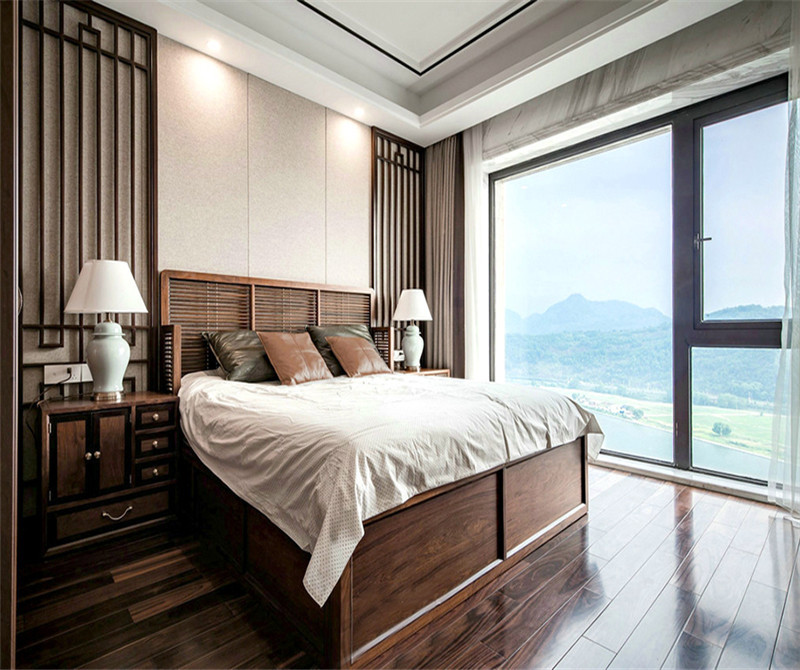 中式风格四居室装修案例，206平米的房子装修多少钱？