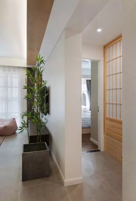 68㎡日式两居室，次卧做成全屋榻榻米，小户型