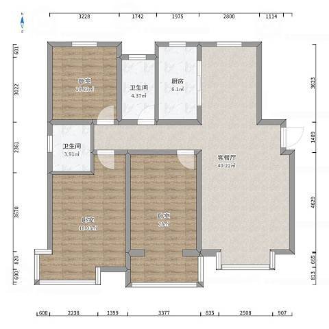 新房120平米三居室现代风格，装修只用了10万，谁看谁说划算！