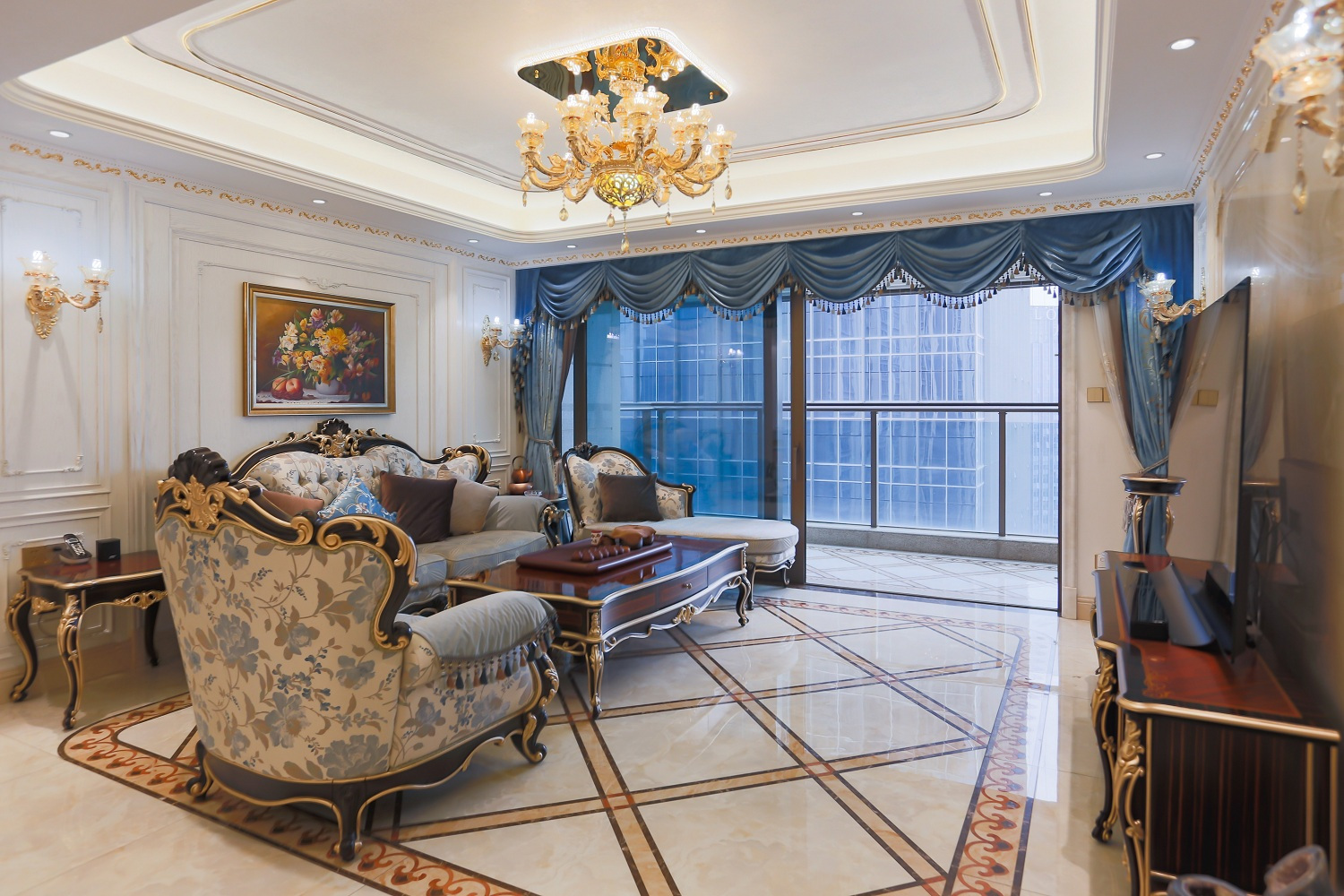 朋友买的148平米四居室，一共才花14万，这欧式风格太美了！