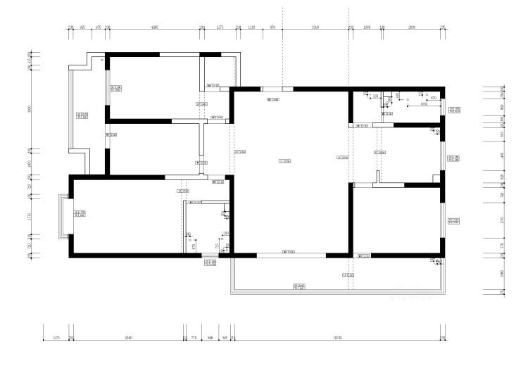 美式风格四居室装修案例，165平米的房子装修多少钱？