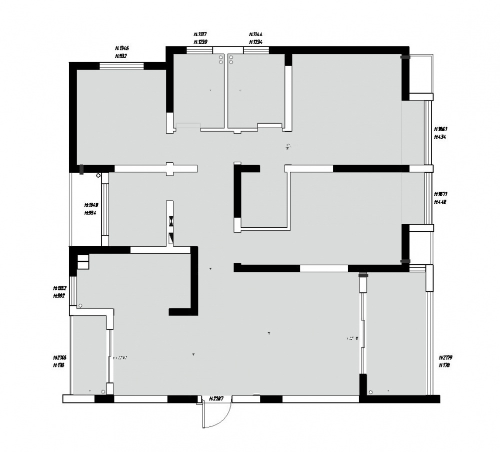 96平米三居室设计说明，12万元装修的中式风格有什么效果？