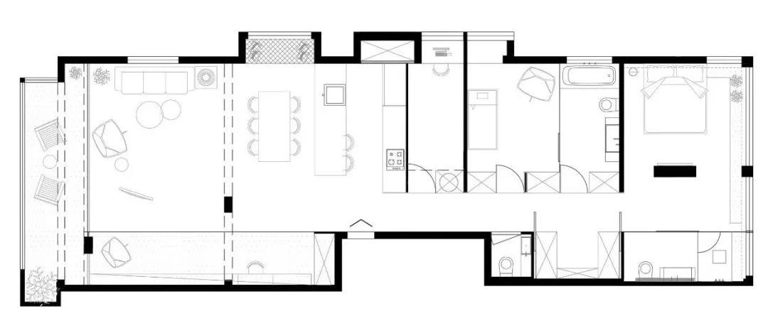 120平米的房子包括哪些功能间？装修成简约风格二居室好不好？