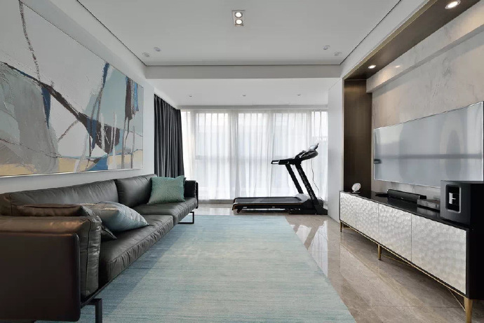 108平米三居室的现代风格案例，只花13万！