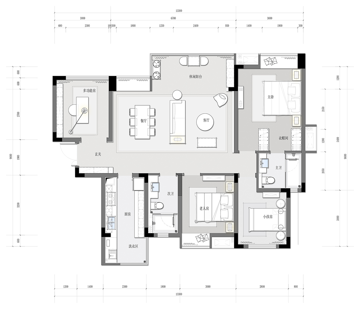 四居室的房子，足足130平米，如果用方式20万元是不是很划算？