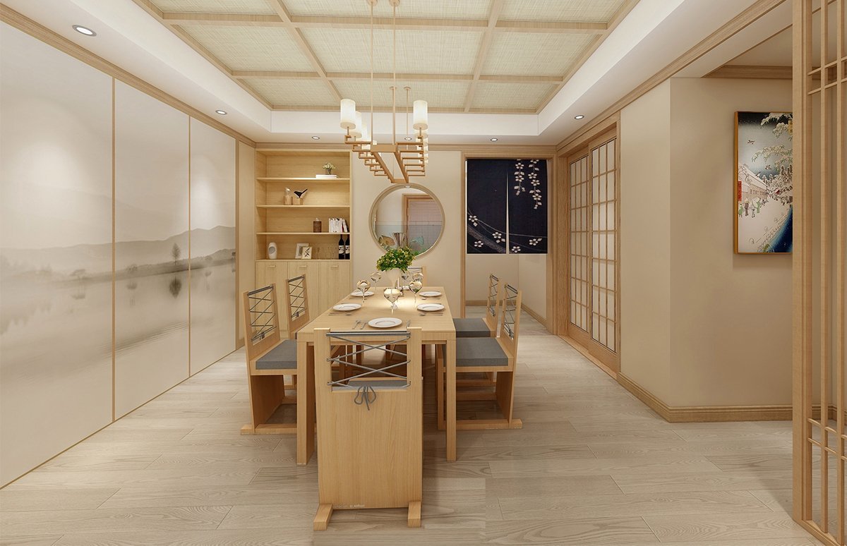 143平米四居室的日式风格案例，只花15万！