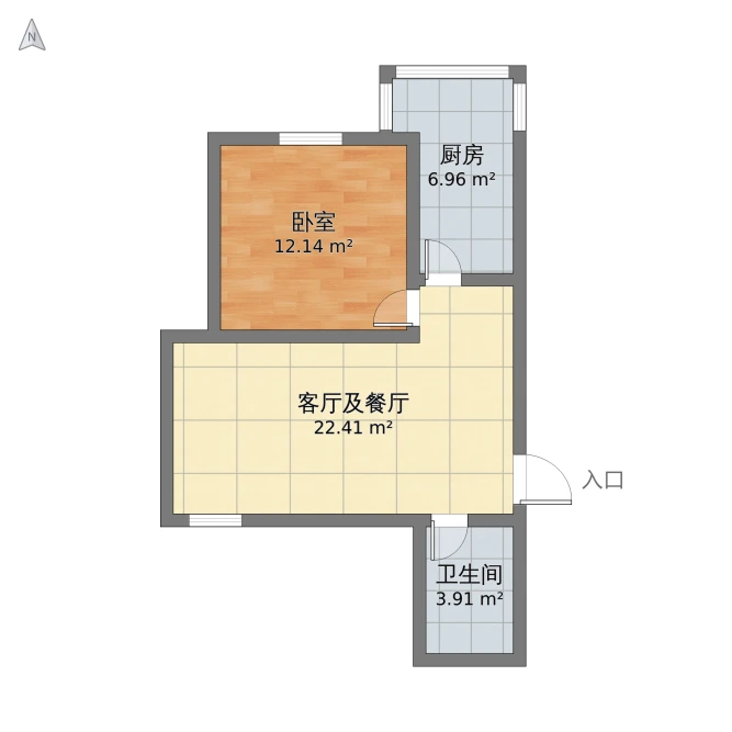 65万装修出86平米二居室现代风格，看过的人都点赞！