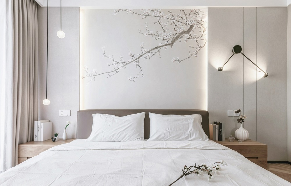 121平米的三居室装修案例欣赏，将日式风融入到现代生活当中。