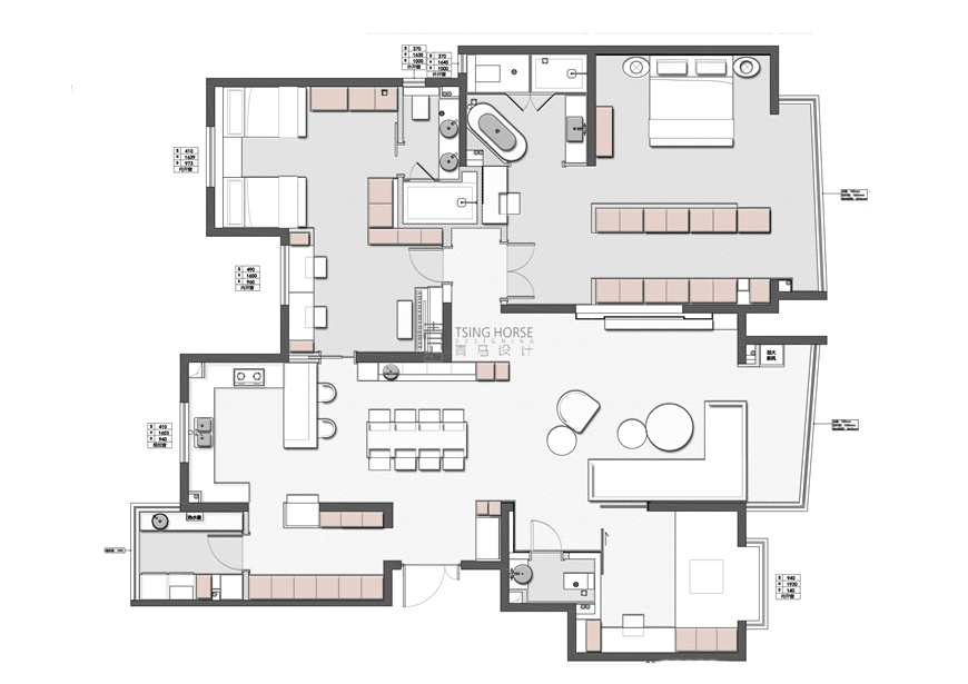 朋友买的205平米四居室，一共才花16万，这现代风格太美了！