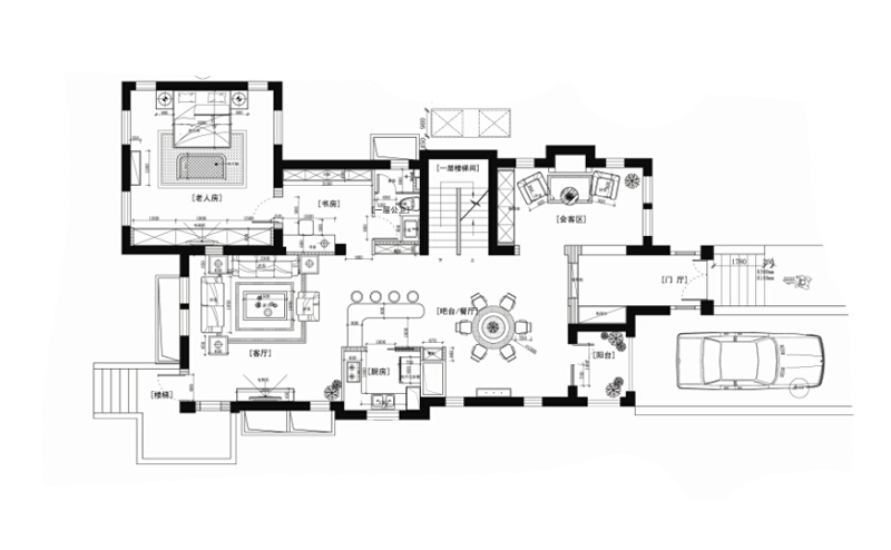 温莎半岛别墅项目装修轻法式风格设计方案展示！