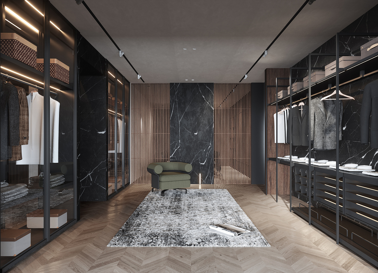 120平米的三居室，采用暗黑风格装修的效果如何呢？