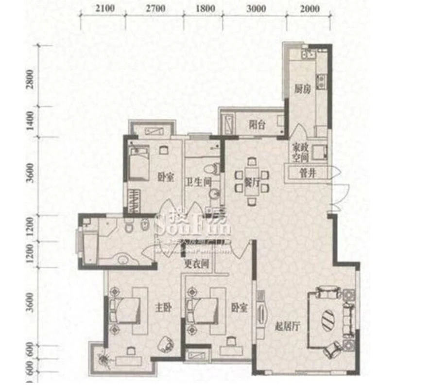 邻居家251平米的四居室，仅仅用了35万元，就完成了装修，如此划算！