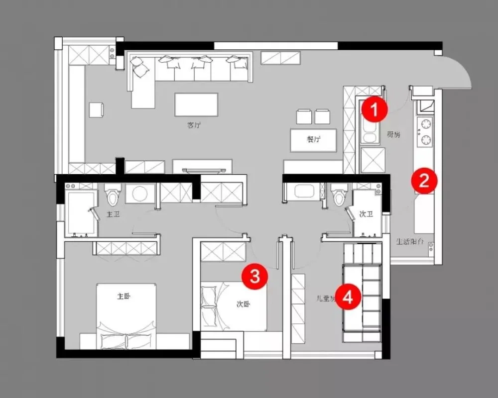 100平米的三居室装修价格是多少？9装修成什么效果？