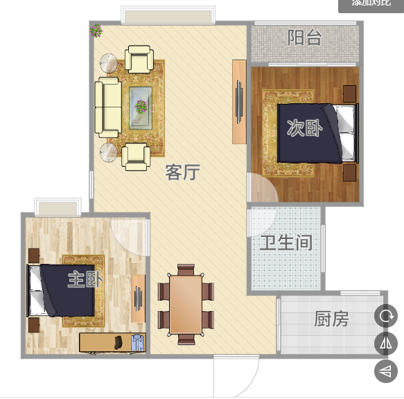 90平米的二居室装修只花了11万，日式风格让人眼前一亮！