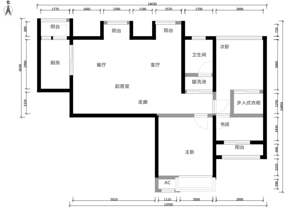 简约宜家三居室浪漫空间